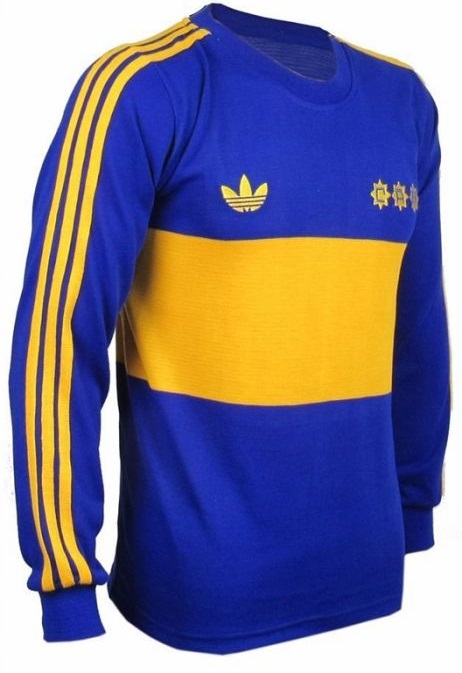 Camisa retro Adidas Boca Juniors 1981 I jogador manga comprida